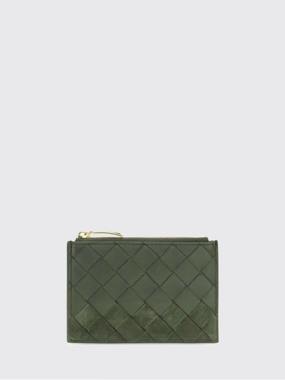 Bottega Veneta Card Holder Wallet Green